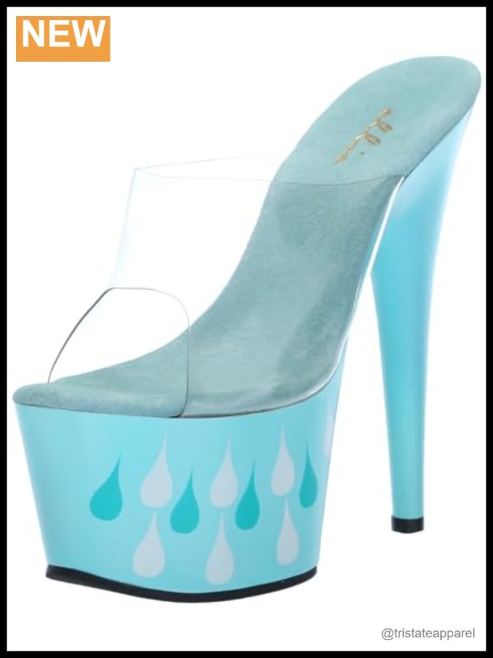 7 Inch Stiletto Heel Platform Sandal Ankle Strap Slip On Wedding Shoes